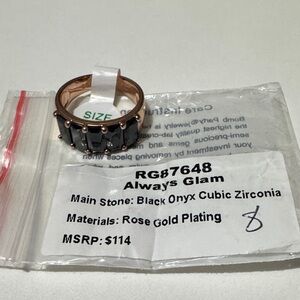 Bomb Party OG Original Ring Black Onyx